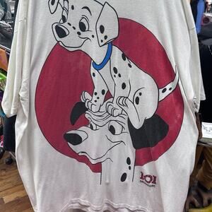 Vintage 101 dalmations AOP Jumbo print sleeper tee
